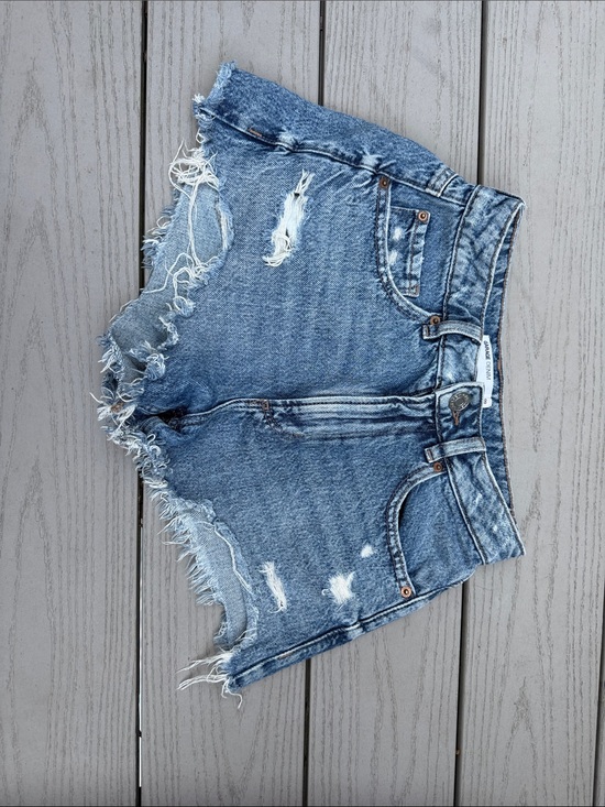 Garage Pants - Garage Denim Distressed Women's Shorts Size 00 23 High-Rise